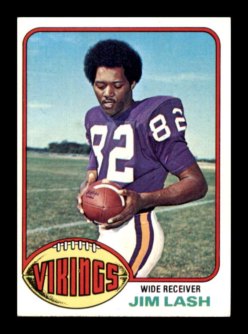 Load image into Gallery viewer, 1976 Topps Jim Lash #271 Rookie RC Set Break Minnesota Vikings Image 1
