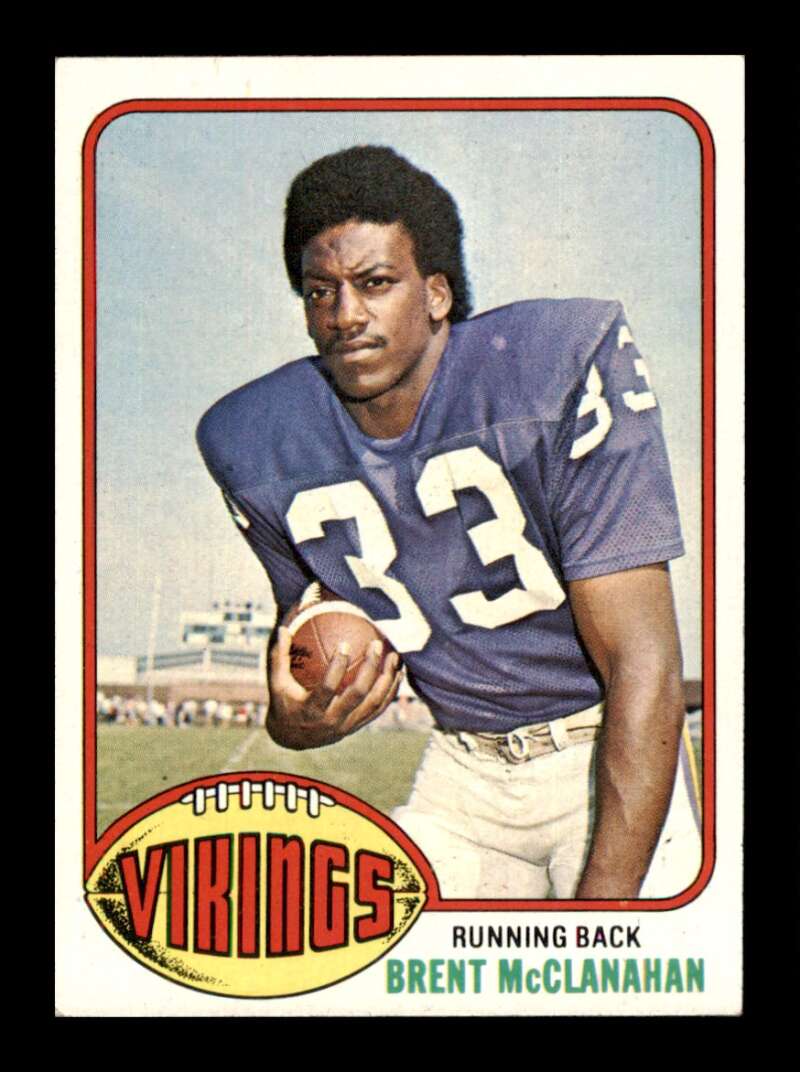 Load image into Gallery viewer, 1976 Topps Brent McClanahan #191 Rookie RC Set Break Minnesota Vikings Image 1
