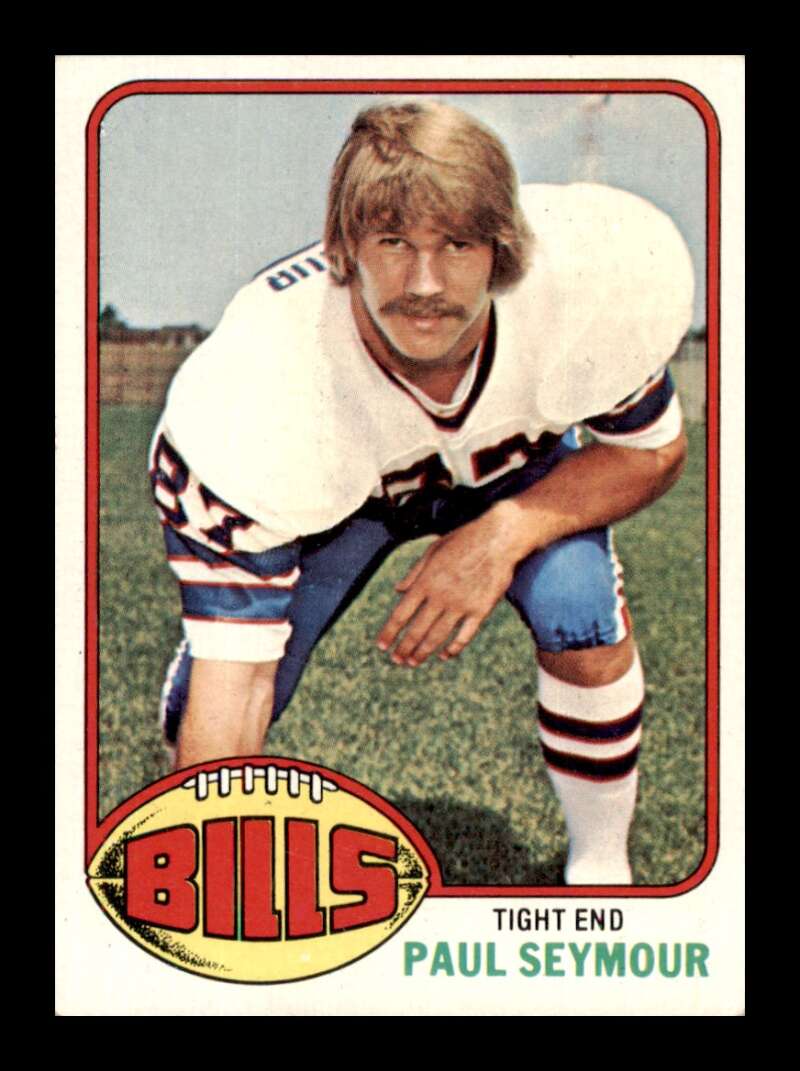 Load image into Gallery viewer, 1976 Topps Paul Seymour #489 Set Break Buffalo Bills Image 1
