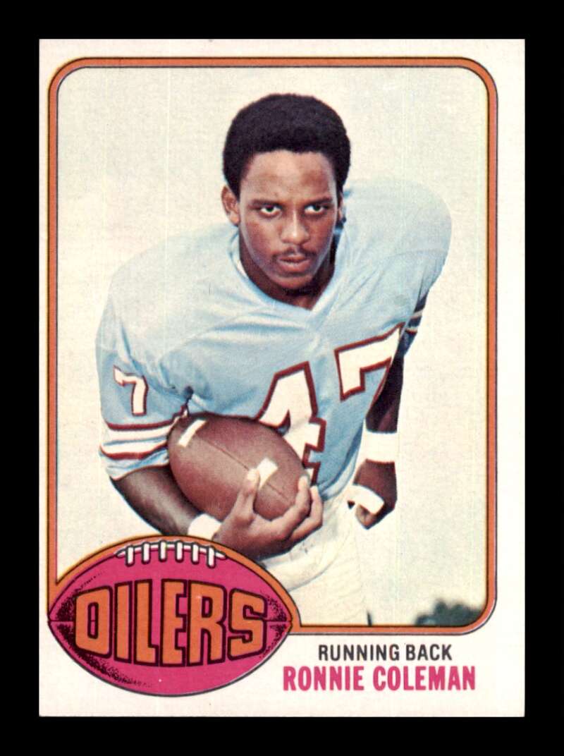 Load image into Gallery viewer, 1976 Topps Ronnie Coleman #22 Rookie RC Set Break Houston Oilers Image 1
