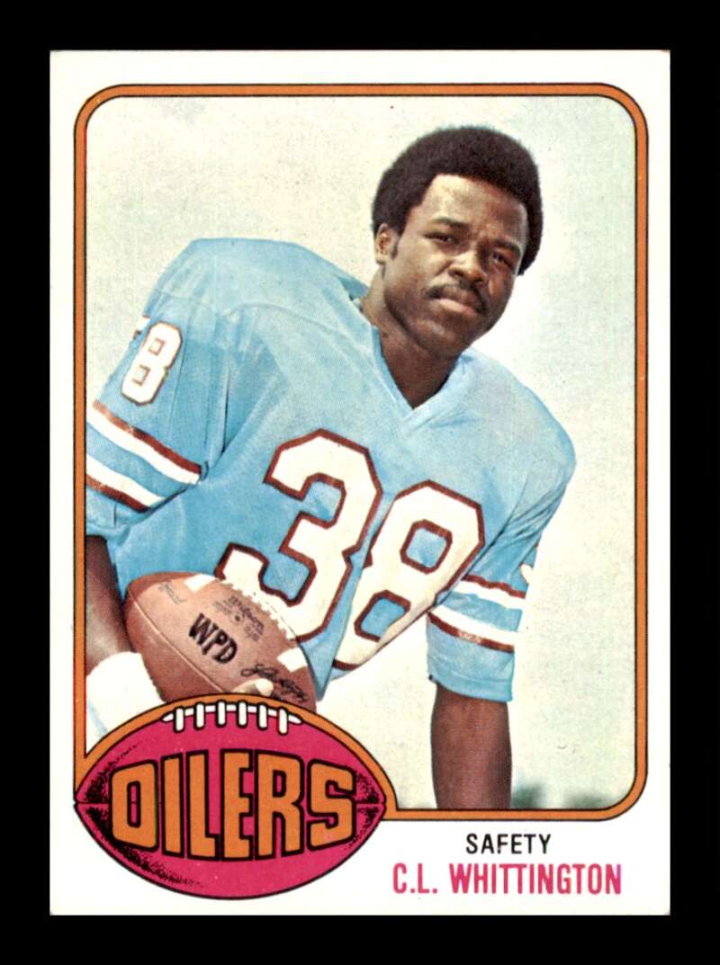 Load image into Gallery viewer, 1976 Topps C.L. Whittington #138 Rookie RC Set Break Houston Oilers Image 1
