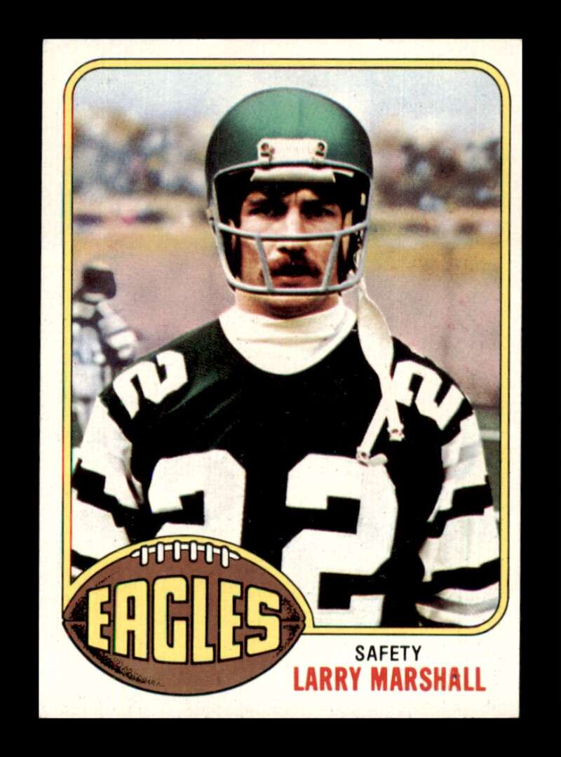 Load image into Gallery viewer, 1976 Topps Larry Marshall #302 Rookie RC Set Break Philadelphia Eagles Image 1
