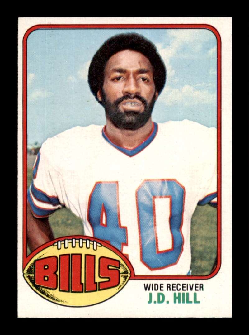 Load image into Gallery viewer, 1976 Topps J.D. Hill #17 Set Break Buffalo Bills Image 1
