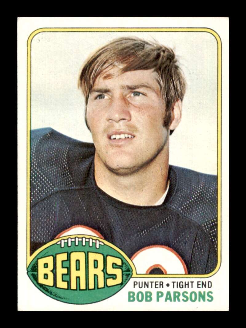 Load image into Gallery viewer, 1976 Topps Bob Parsons #306 Rookie RC Set Break Chicago Bears Image 1
