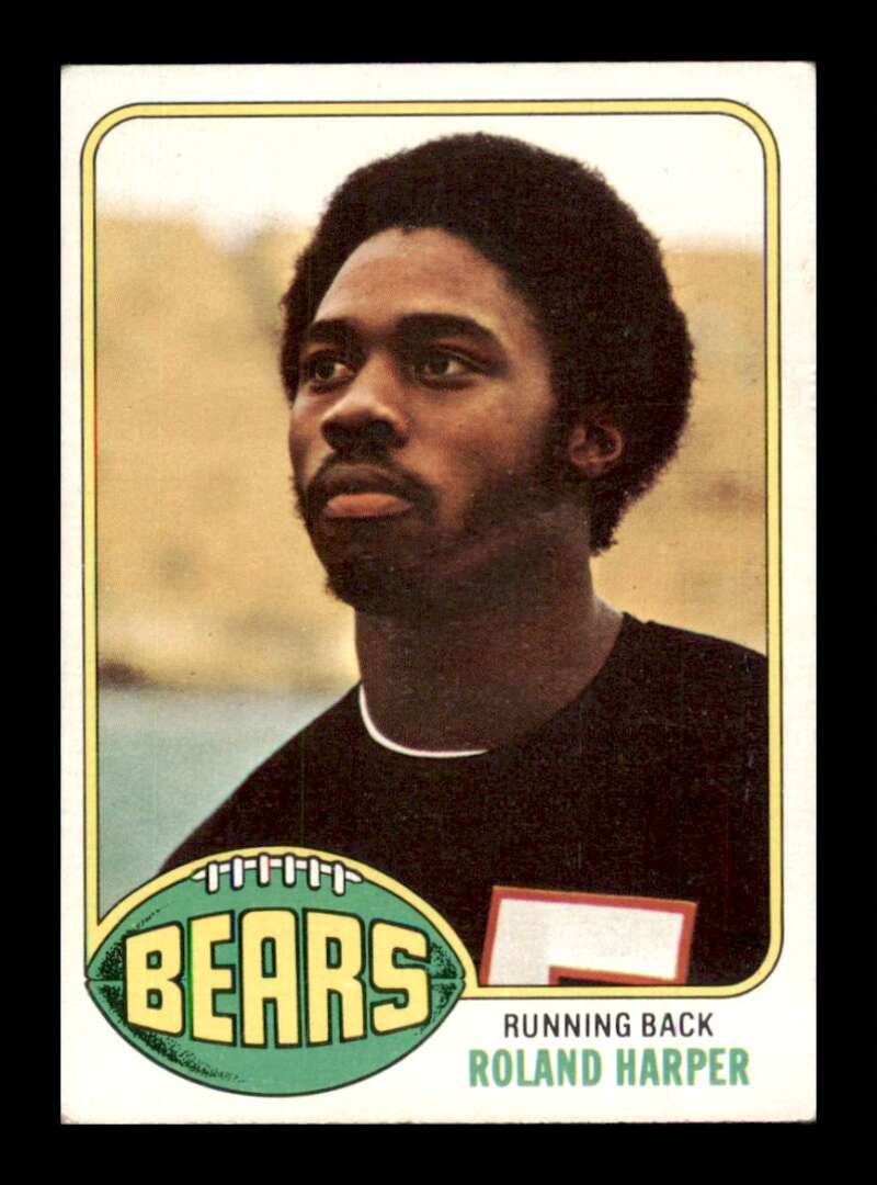 Load image into Gallery viewer, 1976 Topps Roland Harper #229 Rookie RC Set Break Chicago Bears Image 1
