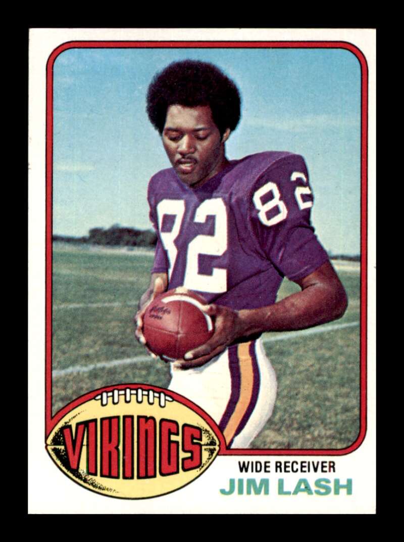 Load image into Gallery viewer, 1976 Topps Jim Lash #271 Rookie RC Set Break Minnesota Vikings Image 1
