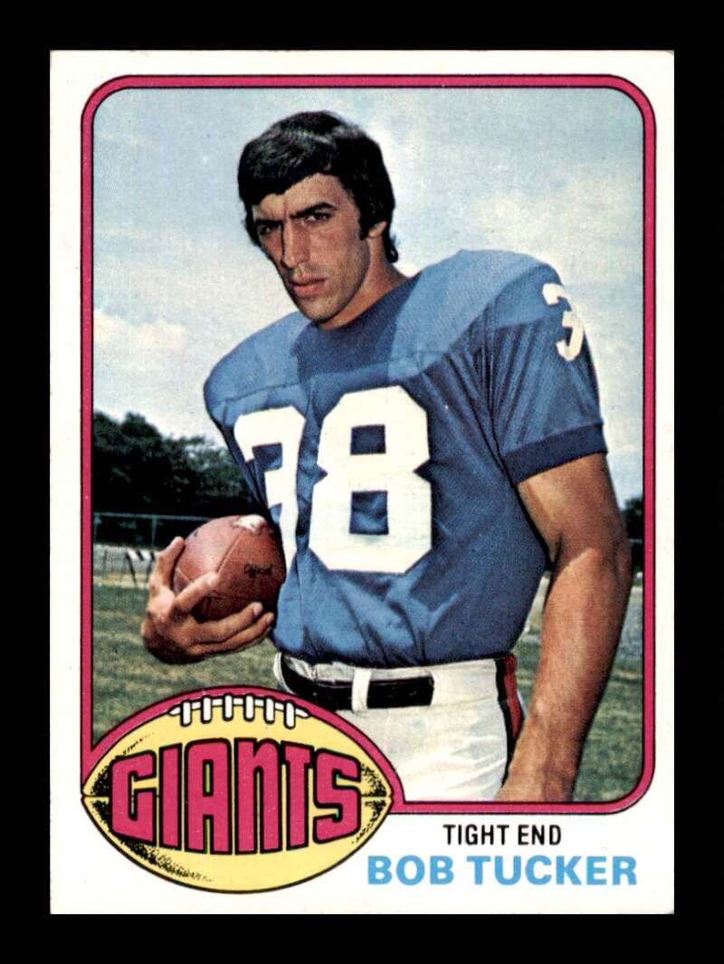 Load image into Gallery viewer, 1976 Topps Bob Tucker #417 Set Break New York Giants Image 1
