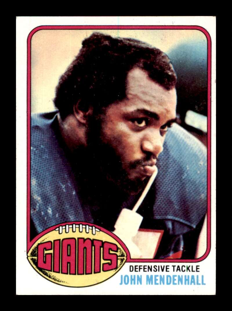 Load image into Gallery viewer, 1976 Topps John Mendenhall #325 Set Break New York Giants Image 1
