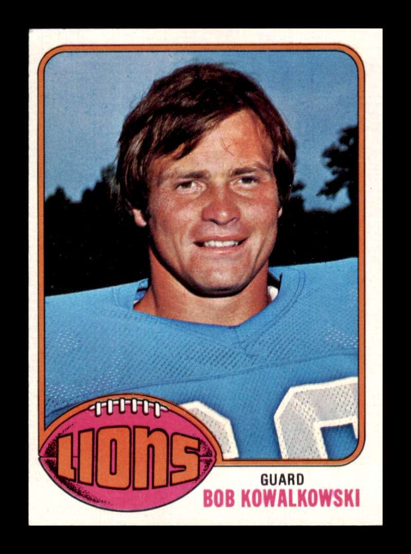 Load image into Gallery viewer, 1976 Topps Bob Kowalkowski #197 Set Break Detroit Lions Image 1
