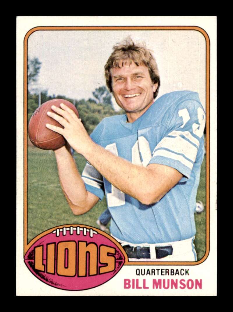 Load image into Gallery viewer, 1976 Topps Bill Munson #404 Set Break Detroit Lions Image 1
