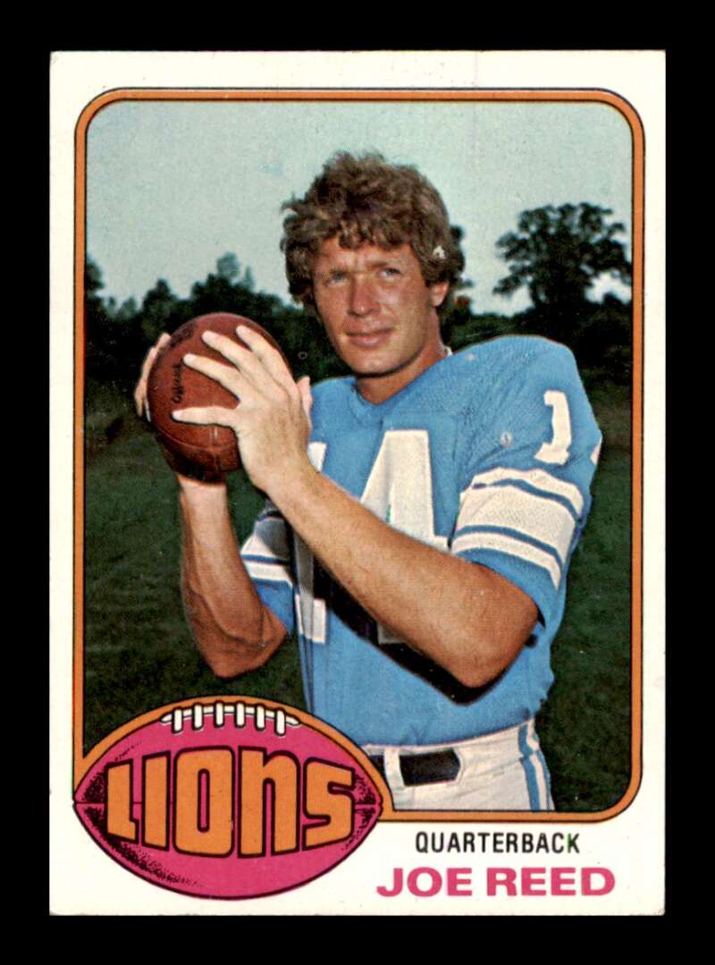 Load image into Gallery viewer, 1976 Topps Joe Reed #137 Set Break Detroit Lions Image 1
