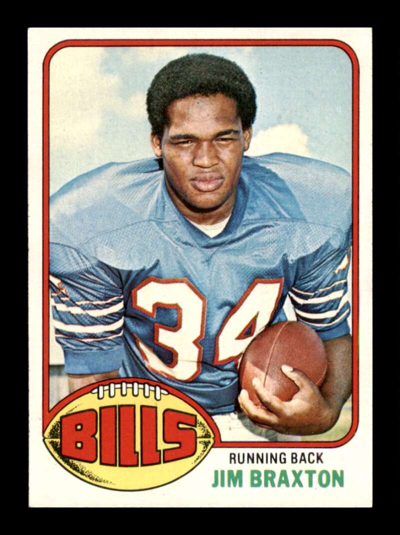 Load image into Gallery viewer, 1976 Topps Jim Braxton #514 Set Break Buffalo Bills Image 1
