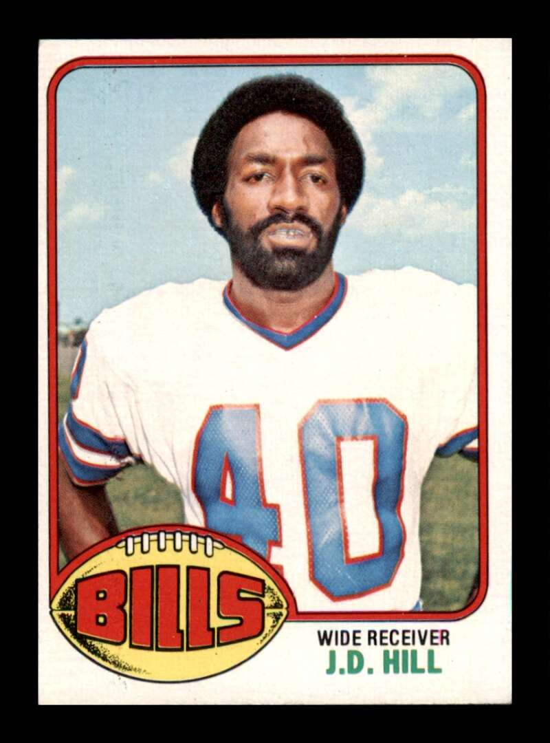 Load image into Gallery viewer, 1976 Topps J.D. Hill #17 Set Break Buffalo Bills Image 1
