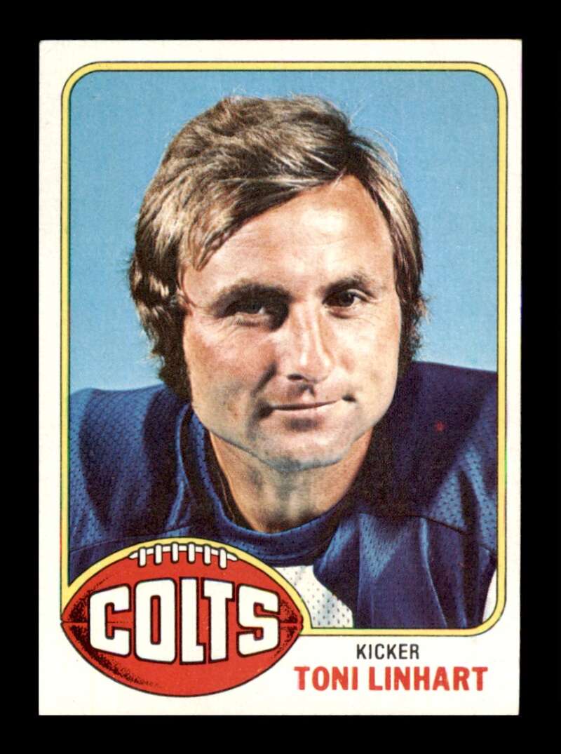 Load image into Gallery viewer, 1976 Topps Toni Linhart #209 Set Break Baltimore Colts Image 1
