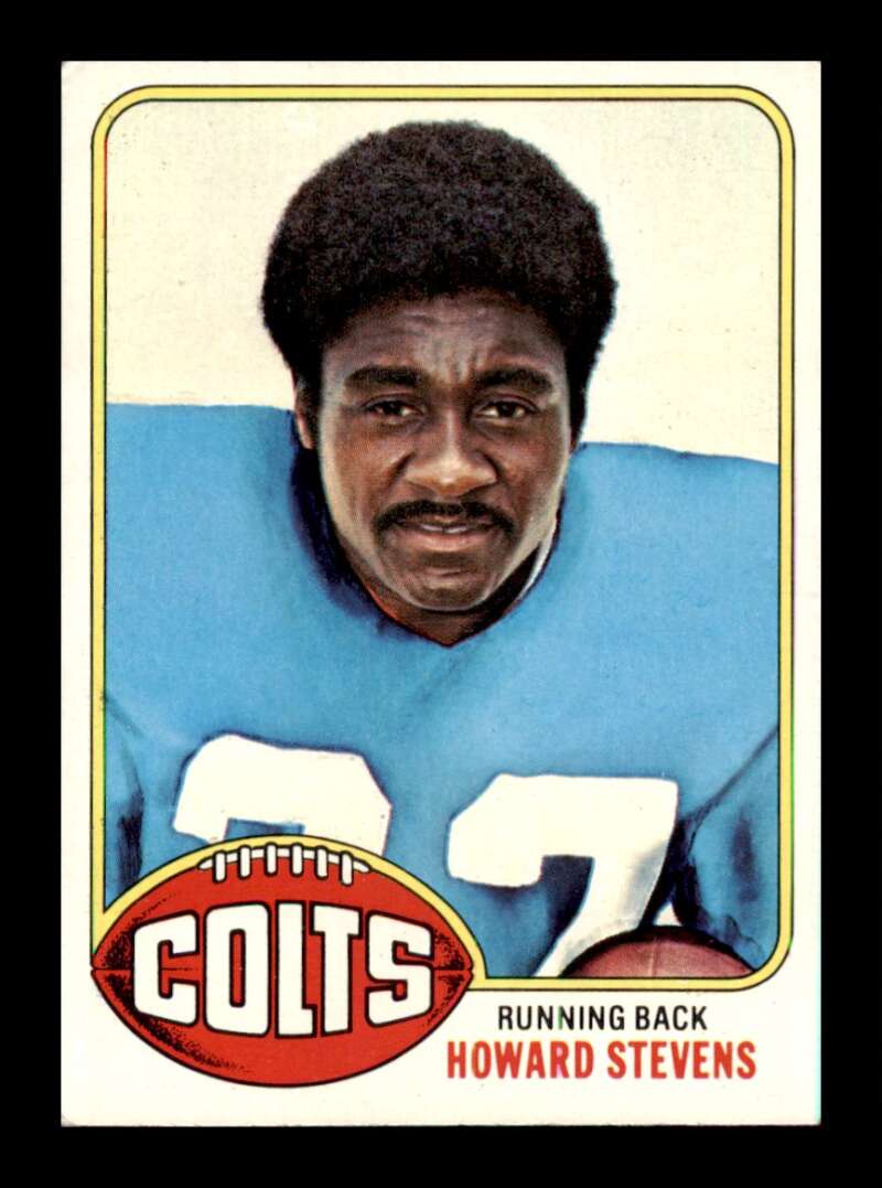 Load image into Gallery viewer, 1976 Topps Howard Stevens #288 Set Break Baltimore Colts Image 1
