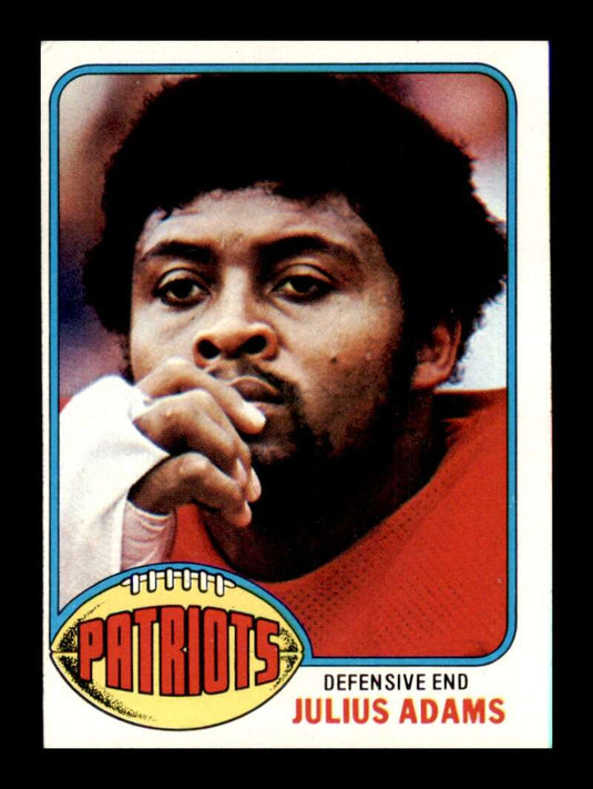 1976 Topps Julius Adams