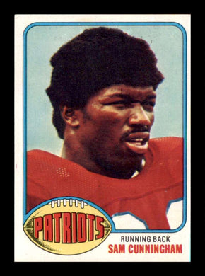 1976 Topps Sam Cunningham 