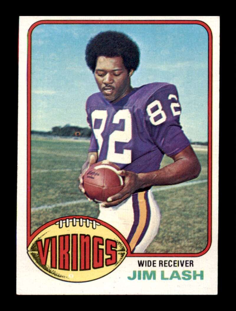 Load image into Gallery viewer, 1976 Topps Jim Lash #271 Rookie RC Set Break Minnesota Vikings Image 1
