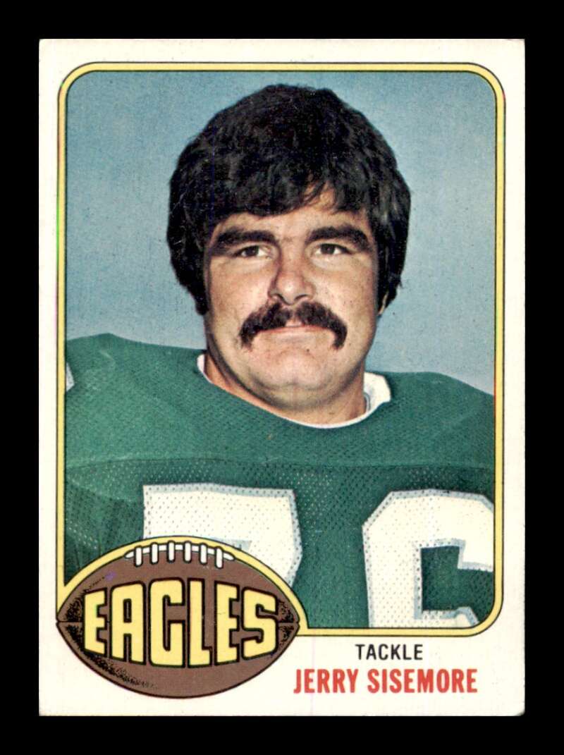 Load image into Gallery viewer, 1976 Topps Jerry Sisemore #524 Set Break Philadelphia Eagles Image 1
