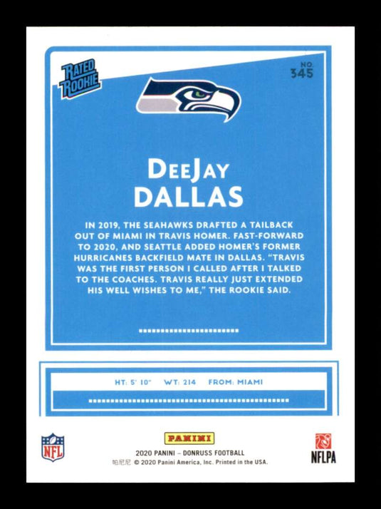 2020 Donruss DeeJay Dallas 