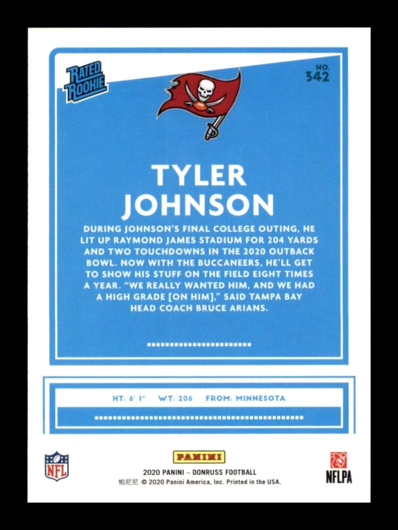 Load image into Gallery viewer, 2020 Donruss Tyler Johnson #342 Rookie RC Image 2
