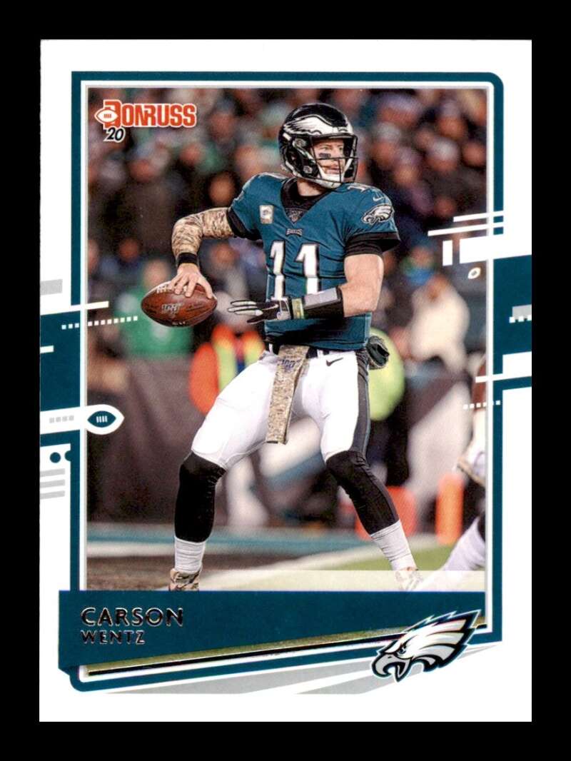 Load image into Gallery viewer, 2020 Donruss Carson Wentz #205 Image 1
