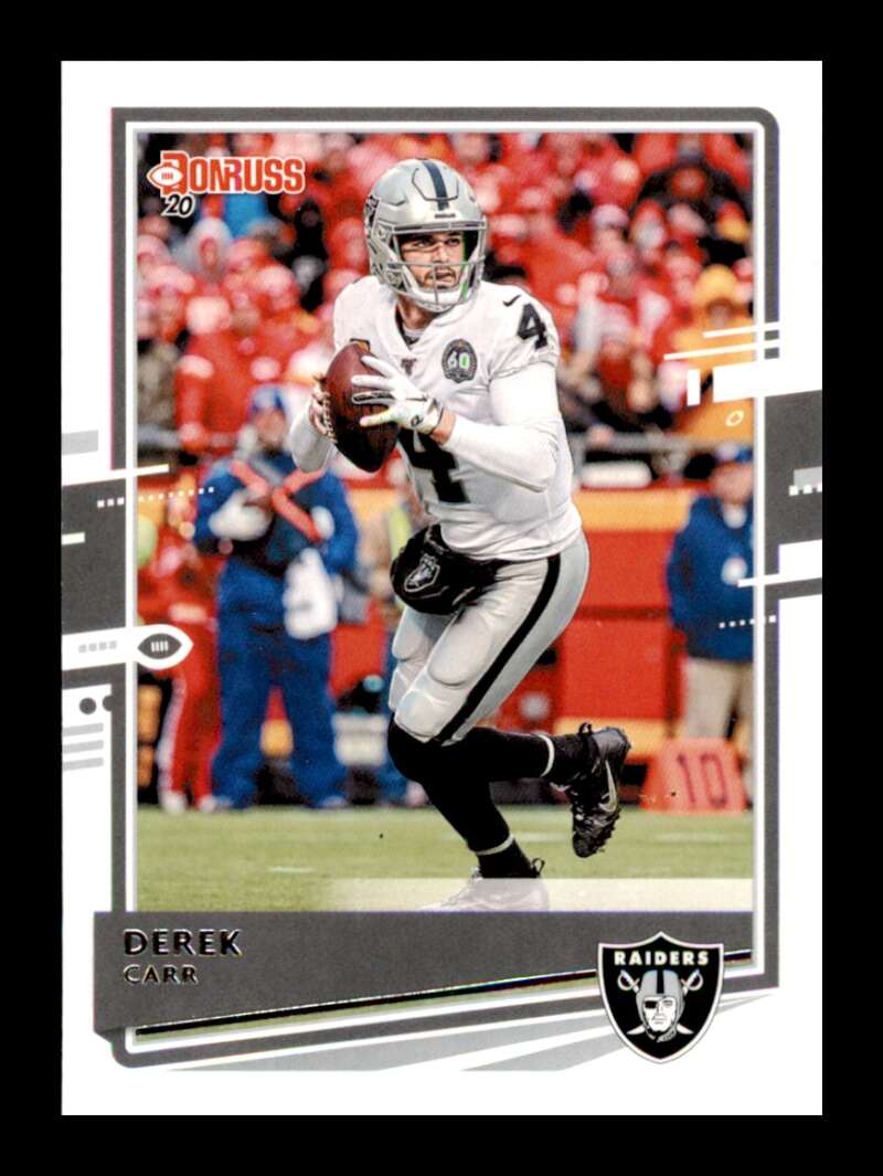 Load image into Gallery viewer, 2020 Donruss Derek Carr #197 Image 1
