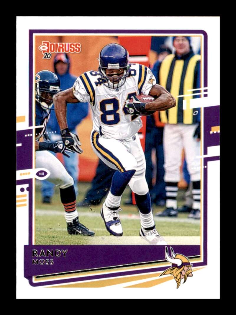 Load image into Gallery viewer, 2020 Donruss Randy Moss #165 Image 1
