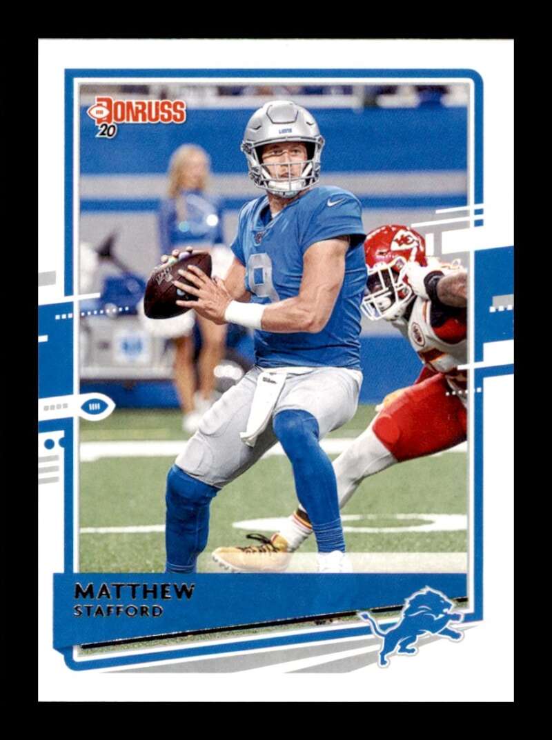 Load image into Gallery viewer, 2020 Donruss Matthew Stafford #96 Image 1
