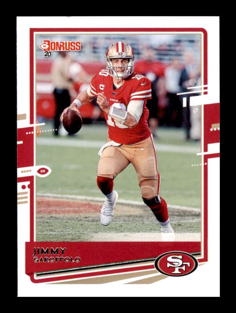 Load image into Gallery viewer, 2020 Donruss Jimmy Garoppolo #10 Image 1
