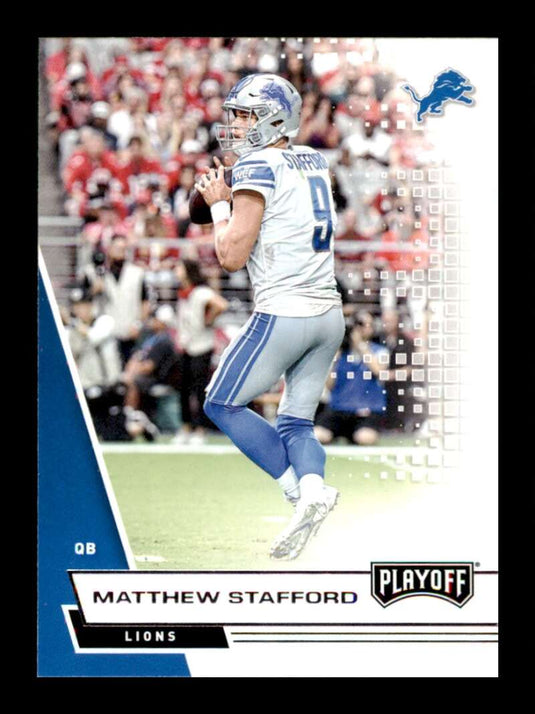 2020 Panini Playoff Matthew Stafford 