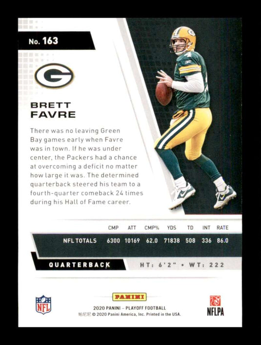 2020 Panini Playoff Brett Favre 