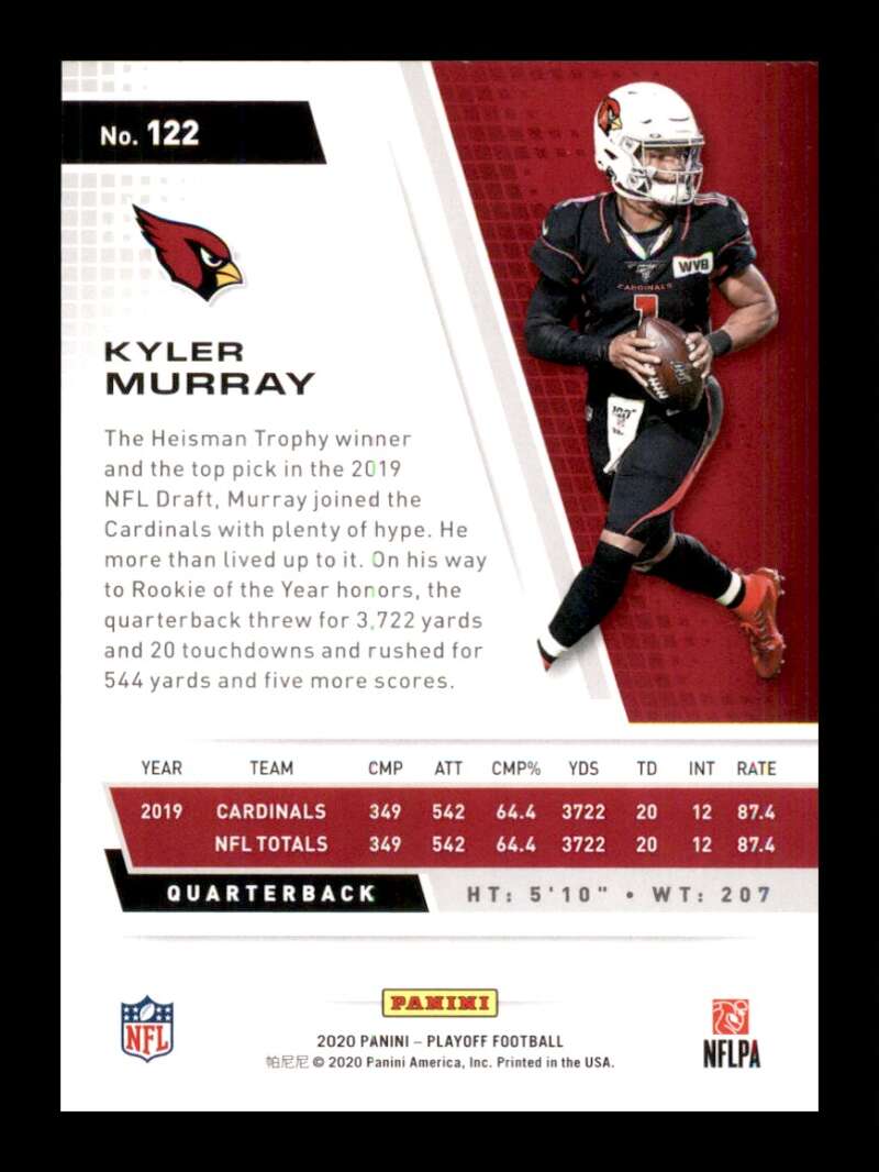 Load image into Gallery viewer, 2020 Panini Playoff Kyler Murray #122 Image 2
