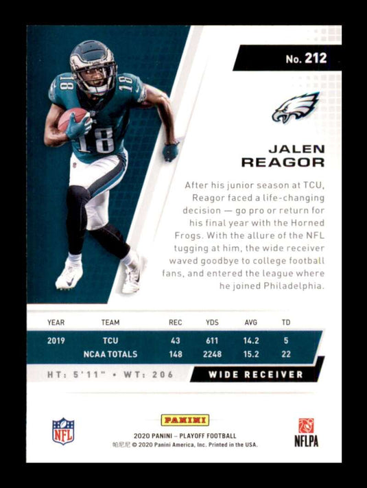 2020 Panini Playoff Jalen Reagor