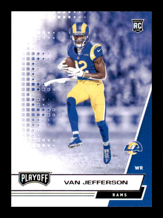 2020 Panini Playoff Van Jefferson 