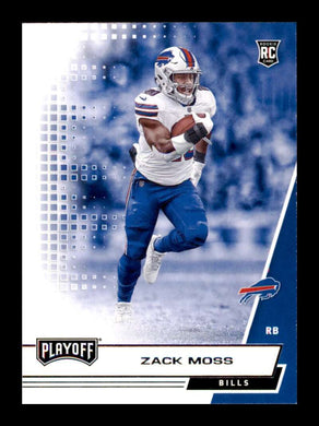 2020 Panini Playoff Zack Moss 