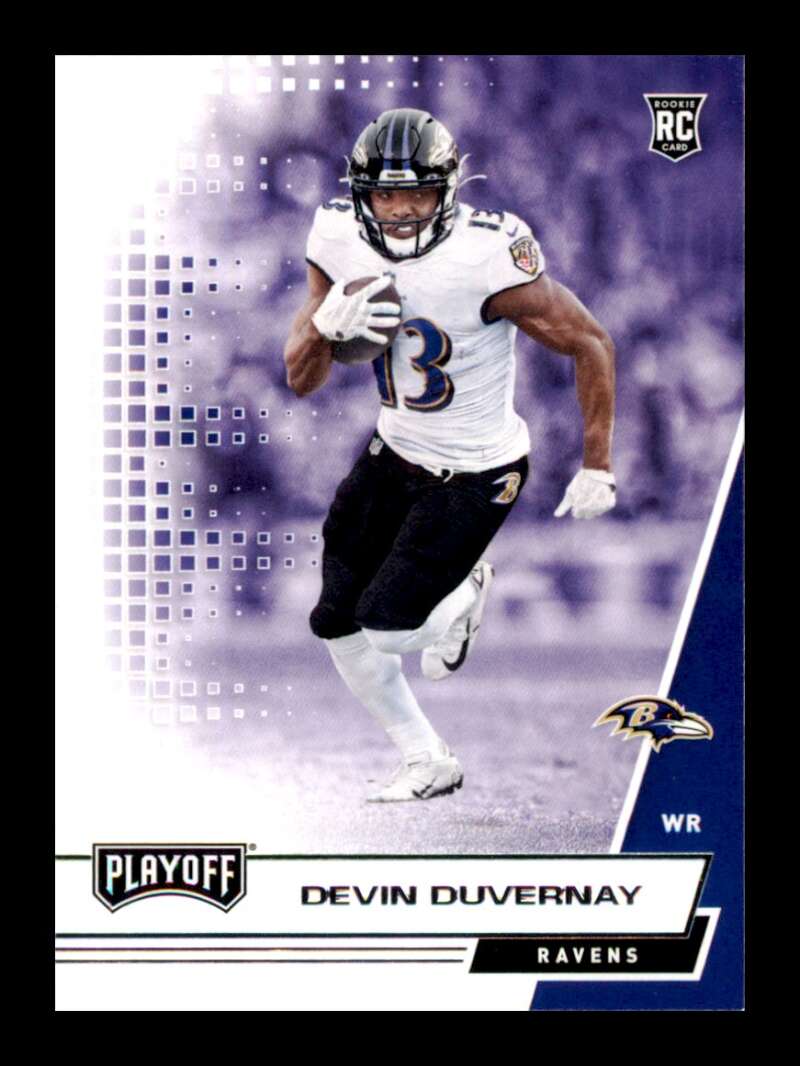 Load image into Gallery viewer, 2020 Panini Playoff Devin Duvernay #233 Rookie RC Image 1
