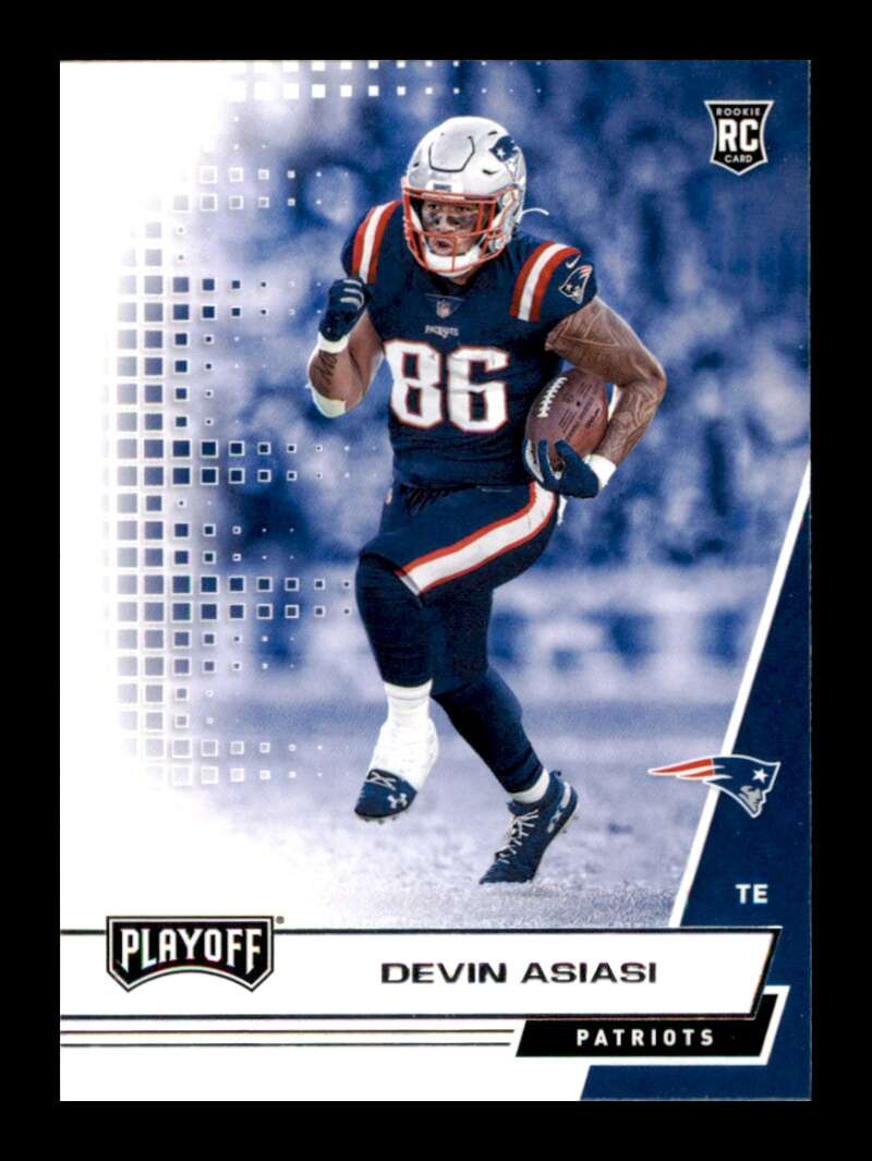 Load image into Gallery viewer, 2020 Panini Playoff Devin Asiasi #266 Rookie RC Image 1
