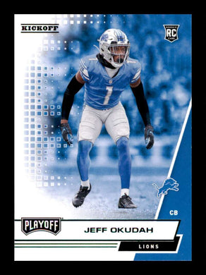 2020 Panini Playoff Kickoff Jeff Okudah 