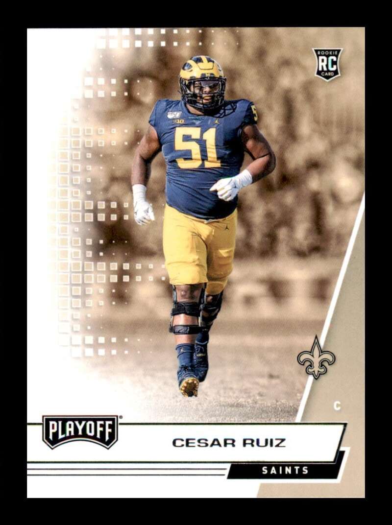 Load image into Gallery viewer, 2020 Panini Playoff Cesar Ruiz #284 Rookie RC Image 1
