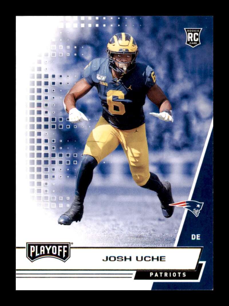 Load image into Gallery viewer, 2020 Panini Playoff Josh Uche #289 Rookie RC Image 1
