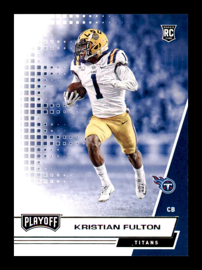 Load image into Gallery viewer, 2020 Panini Playoff Kristian Fulton #291 Rookie RC Image 1
