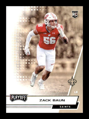 2020 Panini Playoff Zack Baun 