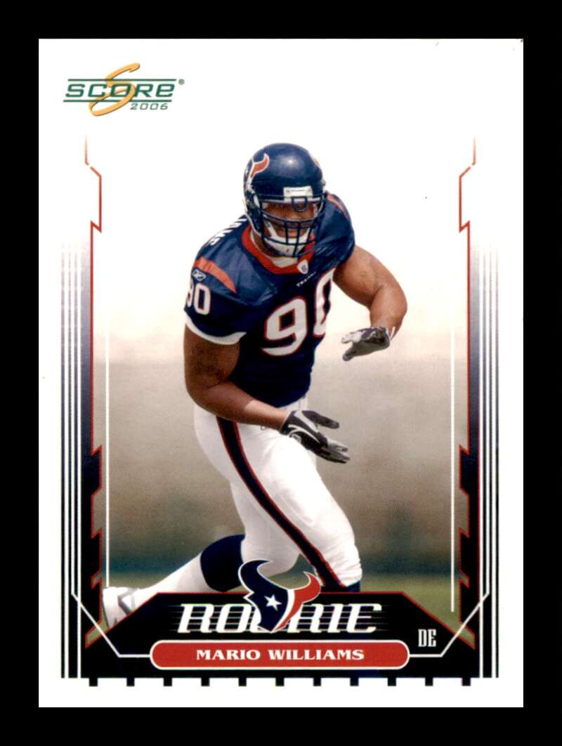 Load image into Gallery viewer, 2006 Score Mario Williams #363 Rookie RC Image 1
