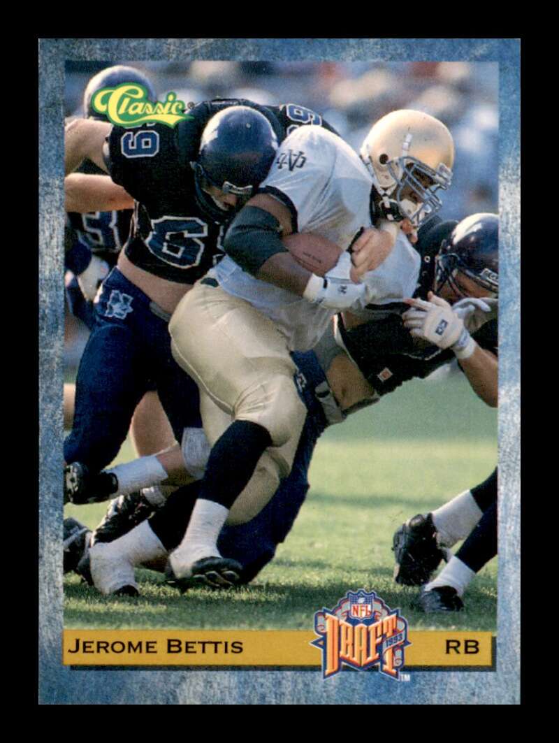 Load image into Gallery viewer, 1993 Classic Jerome Bettis #10 Rookie RC Image 1
