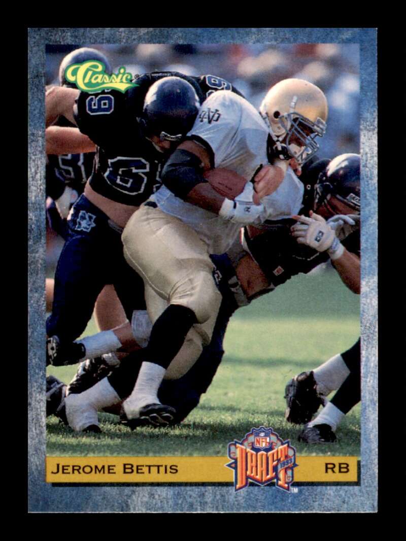 Load image into Gallery viewer, 1993 Classic Jerome Bettis #10 Rookie RC Image 1
