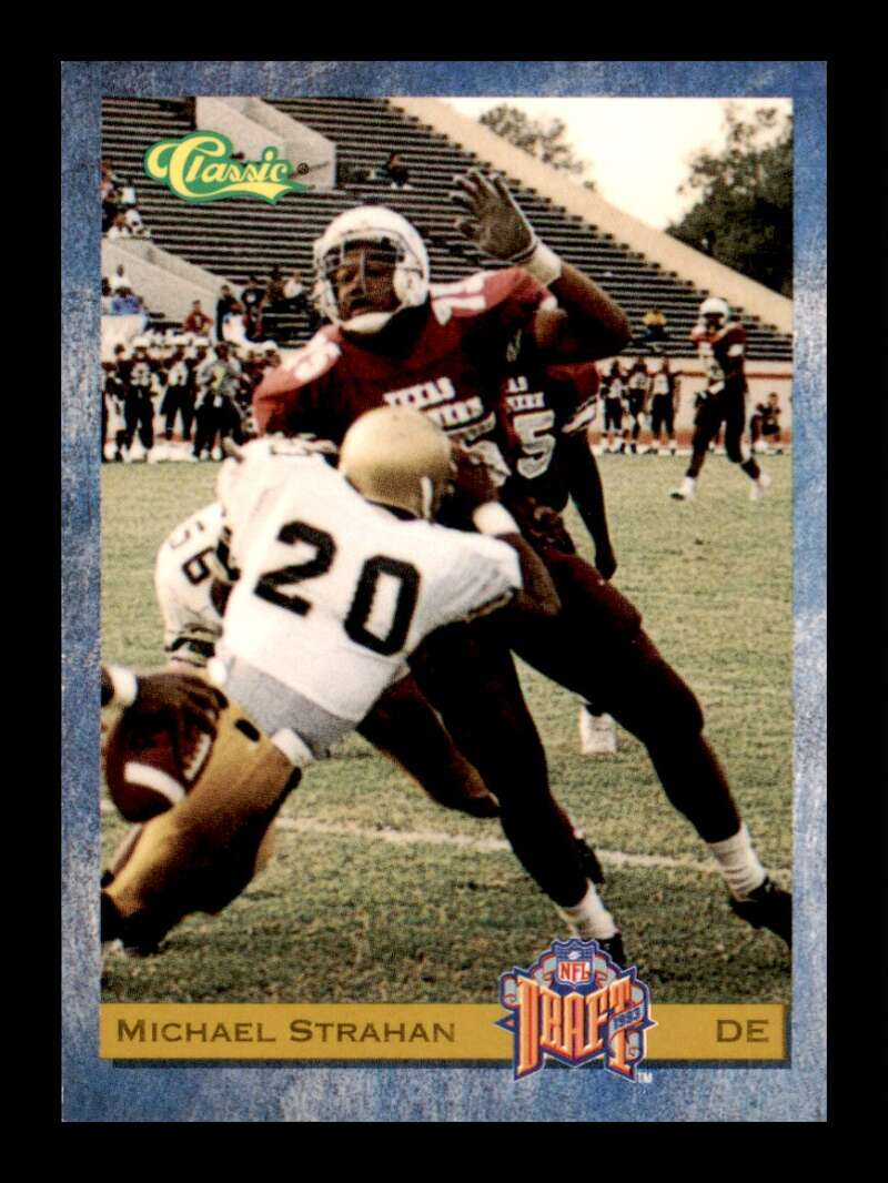 Load image into Gallery viewer, 1993 Classic Michael Strahan #58 Rookie RC Image 1
