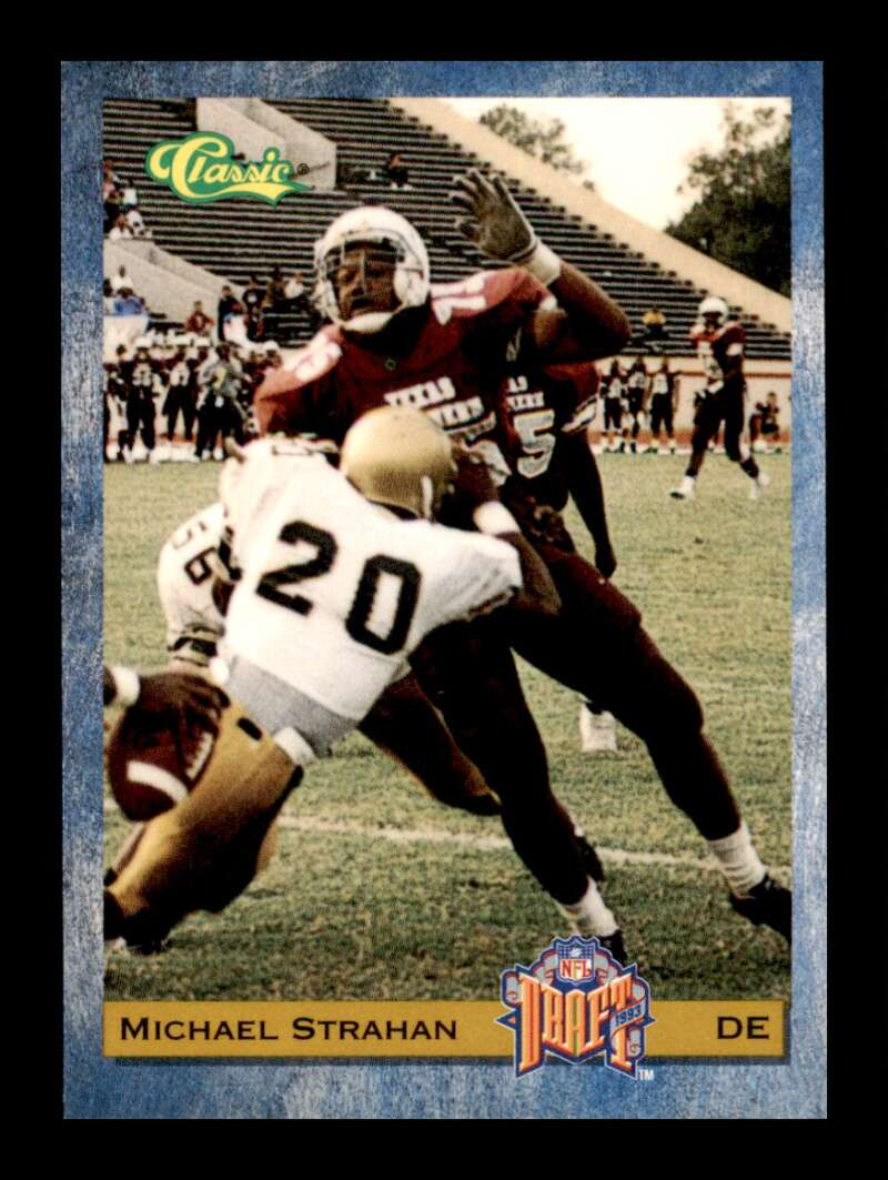 Load image into Gallery viewer, 1993 Classic Michael Strahan #58 Rookie RC Image 1
