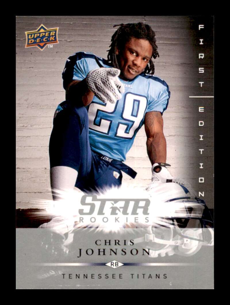 Load image into Gallery viewer, 2008 Upper Deck First Edition Chris Johnson #157 Rookie RC Image 1
