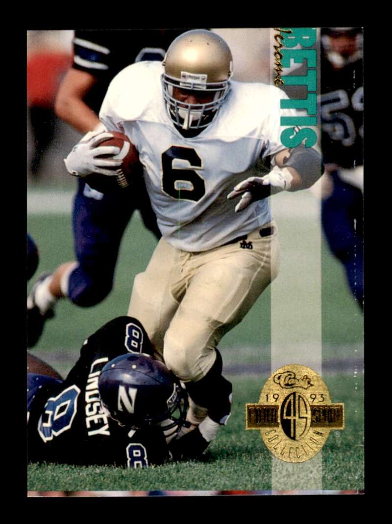 Load image into Gallery viewer, 1993 Classic Four Sport Jerome Bettis #100 Rookie RC Image 1
